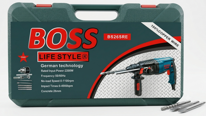 BOSS BS26SRE Rotary Hammer Drill