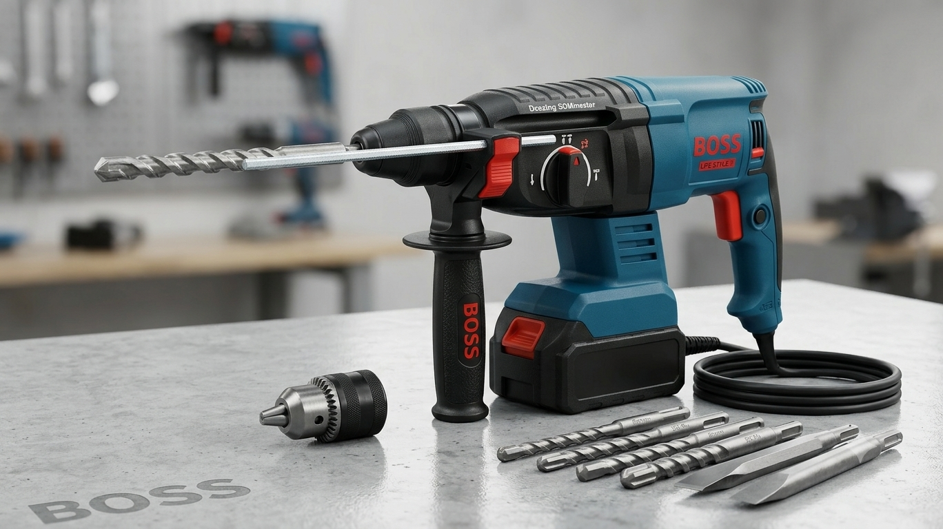 BOSS BS26SRE Rotary Hammer Drill