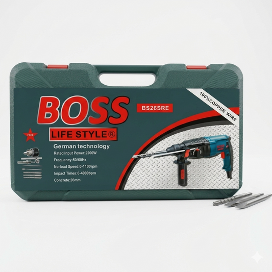 BOSS BS26SRE Rotary Hammer Drill