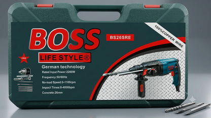 BOSS BS26SRE Rotary Hammer Drill